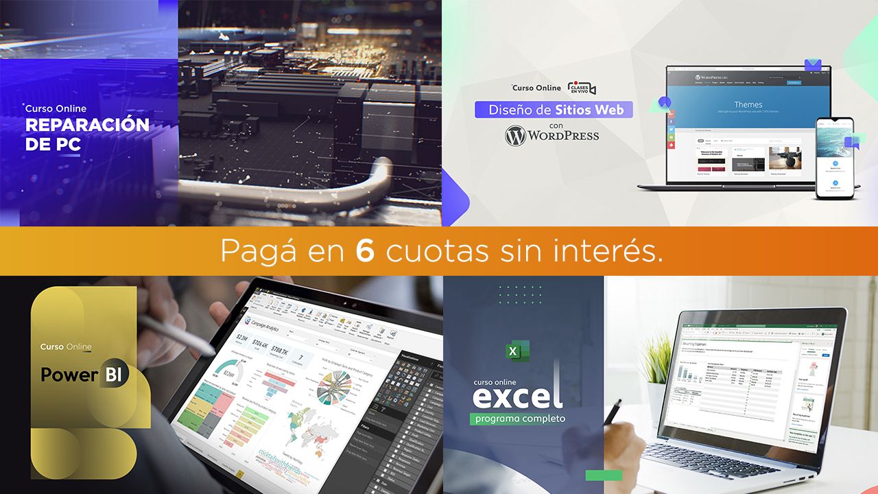 IAC - INSTITUTO ARGENTINO DE COMPUTACIÓN | IAC Zona Norte Paga en 6 cuotas