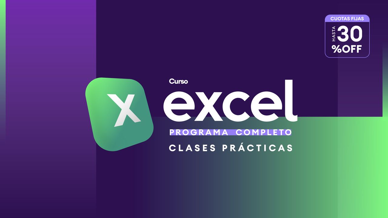 CURSO DE EXCEL PRESENCIAL | IAC Zona Norte Curso de Excel Programa Completo - Inicial - Intermedio - Avanzado - Tablas Dinámicas - IAC Zona Norte