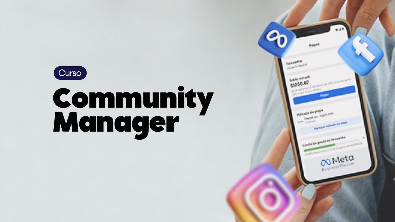 Curso de Community Manager - Redes Sociales - Facebook - Instagram - Linkedin - IAC Zona Norte
