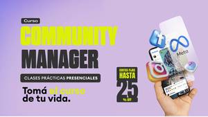 Curso de Community Manager - Redes Sociales - Facebook - Instagram - Linkedin - IAC Zona Norte