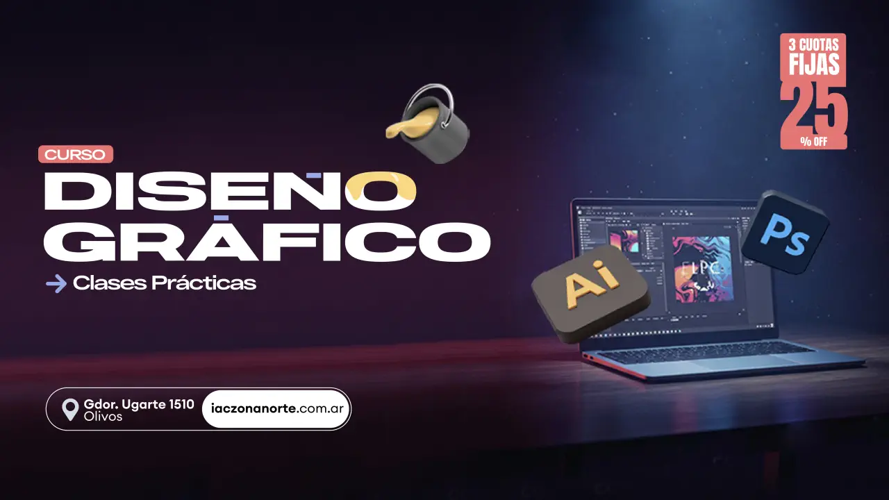 Curso de Diseño Gráfico - Illustrator + Photoshop - IAC Zona Norte